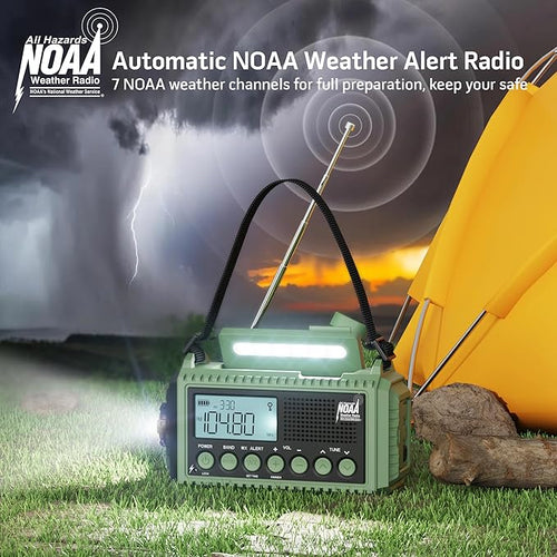 12000 Emergency Radio, NOAA Weather Radio - Image 2