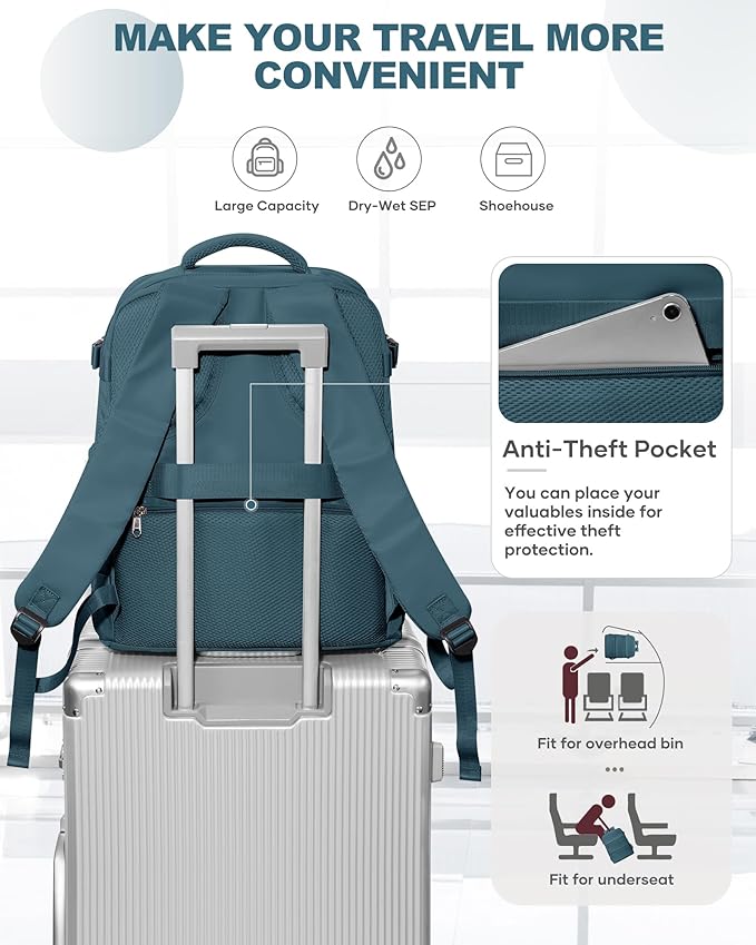coowoz Travel Backpack Carry On - Image 5