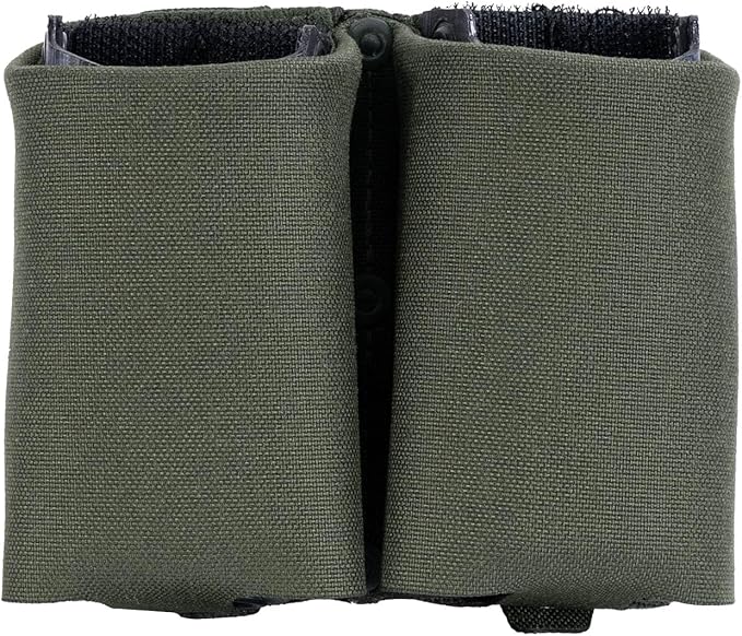 Double Pistol Magazine Pouch, High-Strength Laminate Material, MOLLE Compatible by PointBlankDutyGear