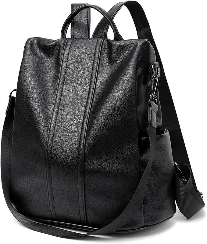 PINCNEL Women Backpack Purse Waterproof Nylon Anti-theft Rucksack Lightweight by PINCNEL