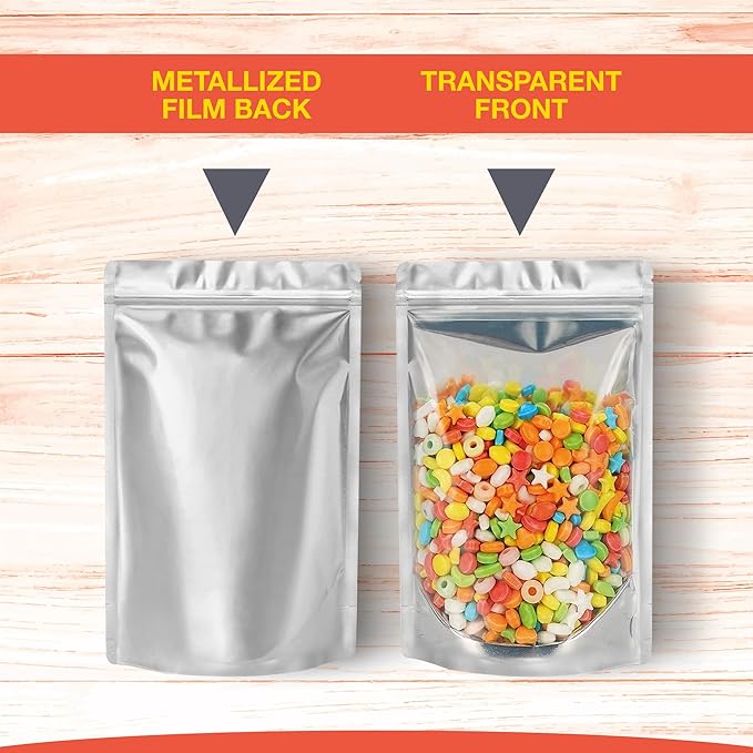 BELLE KR® 3x5 Small Mylar Bags for Freeze Dried Candy - Image 4