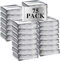 Macarrie 75 Pack Emergency Foil Thermal Blankets Silver Foil Survival Space by Macarrie