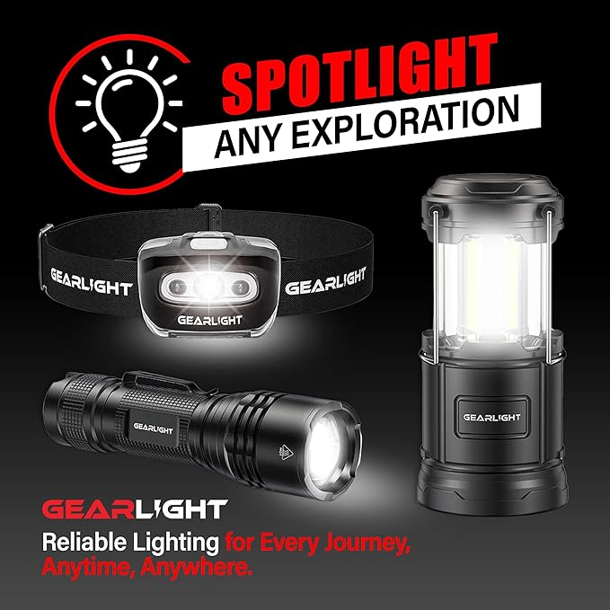 GearLight S1000 LED Tactical Flashlight - Image 9