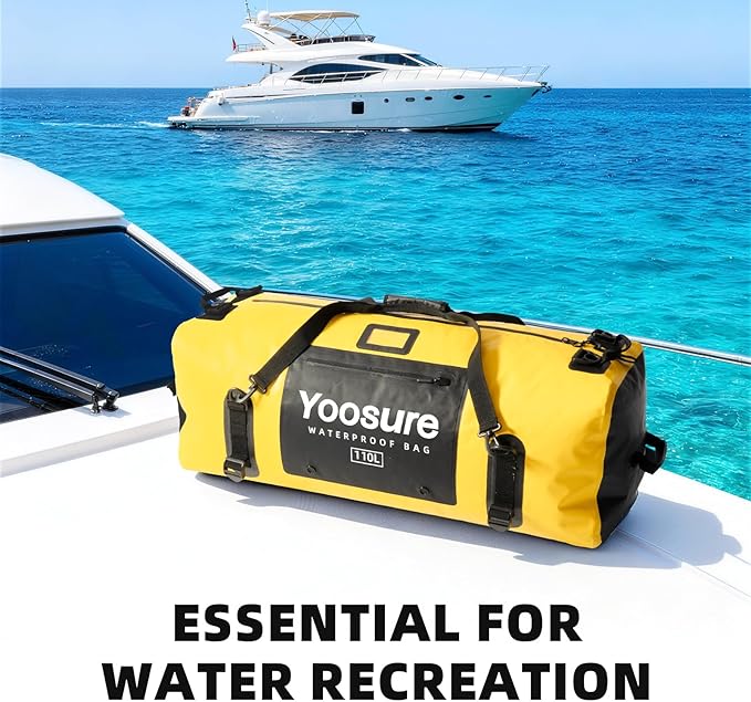 110L Waterproof Duffel Bag 35IN - Image 9