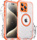 2025 New for iPhone 15 Pro Case Waterproof, Phone Case for iPhone 15 Pro 6.1" by Red2Fire