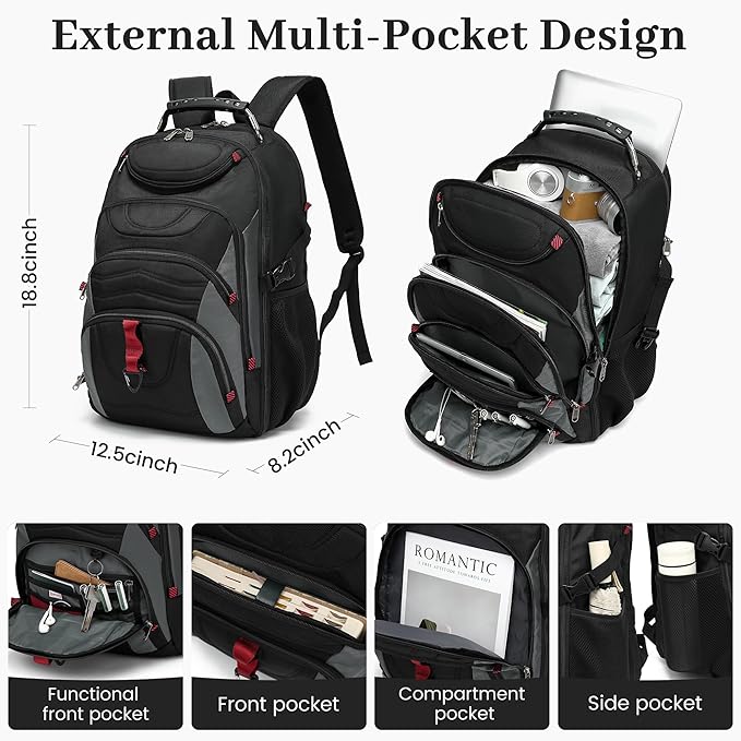 Boavan Vacuum Seal Backpack for Travel - Image 8