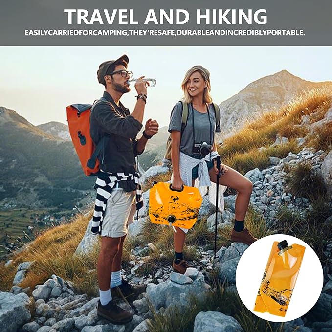 Collapsible 8L Water Storage Bag, BPA-Free Portable Folding Water Jug - Image 7