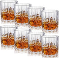 8 Sets Plastic Whiskey Glasses 14 oz Unbreakable Whiskey Drinking Glasses Old by Unknown