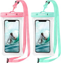 CACOE Floating Universal Waterproof Phone case 2 Pcs-Up to 7.0", Waterproof by CACOE