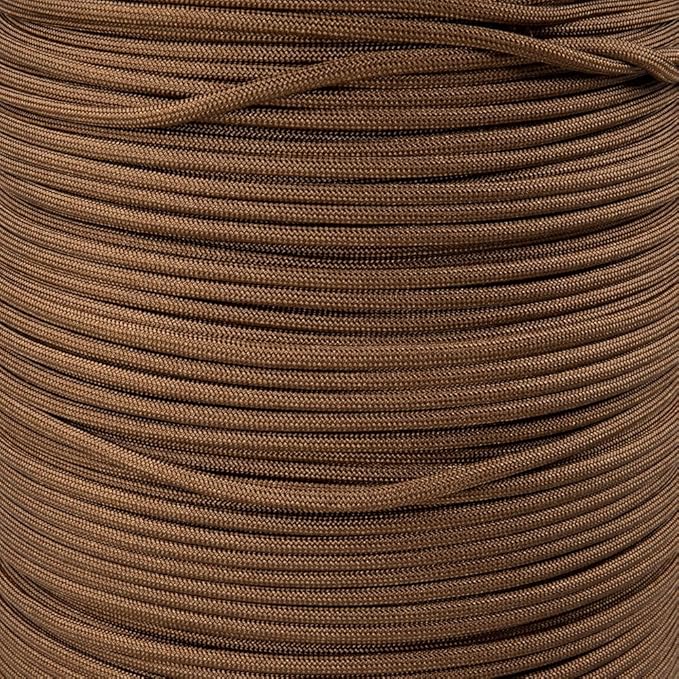 Paracord Planet Solid Color 550lb Paracord – 7 Strand Type III Nylon Cord by ParacordPlanet