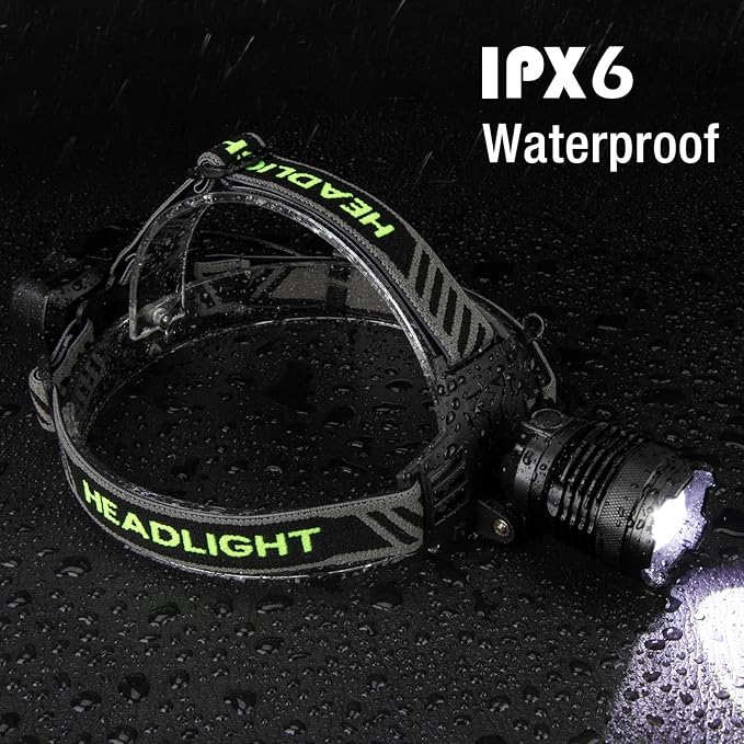 1Pack Rechargeable Headlamp Super Bright, 99000 Lumens LED Head Lamp - Image 7