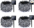 4 Pack Solar String Lights for Outside, 170 FT 480 LED Solar Twinkle Light by Albelt