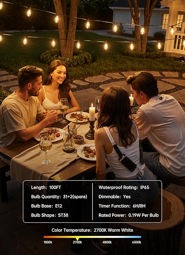 Minetom 100FT Outdoor-String-Lights - Image 7