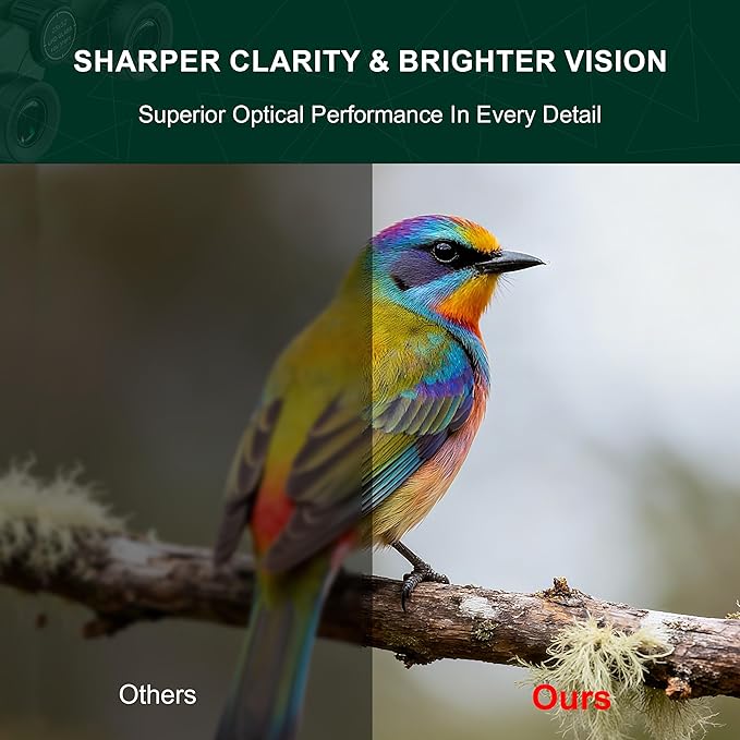 25x32 UHD Compact Binoculars for Adults High Powered - Image 3