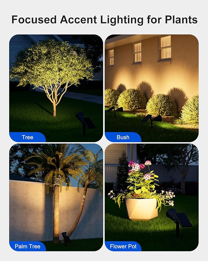 Solar Power Spot Lights Outdoor Waterproof - Image 6