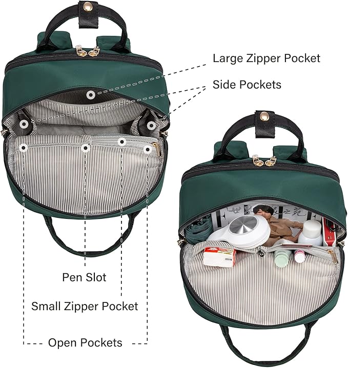 LOVEVOOK Laptop Backpack for Women 15.6 Inch Laptop Bag - Image 4