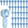 Rossesay 36 Pcs Mini Portable Fan Bulk Cute Handheld Lightweight Small Little by Rossesay