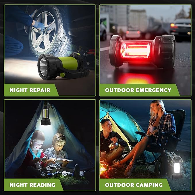 AlpsWolf Camping Lantern Rechargeable, LED Flashlight Spotlight Lantern - Image 4