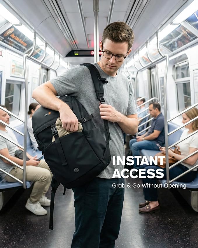 Tolaccea Daypack Backpacks Carry On 30L, Travel Backpack - Image 12