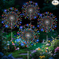 Solar Garden Lights Outdoor, 210 Led & 8 Modes Solar Firework Lights Decorative by Unknown