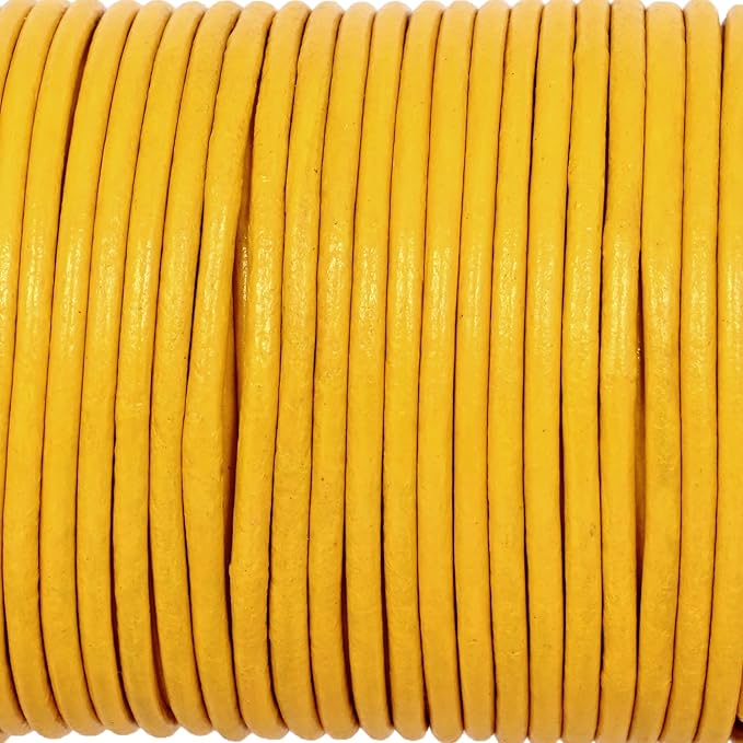 GENIQUE Real/Genuine Round Leather String Cord - Image 4