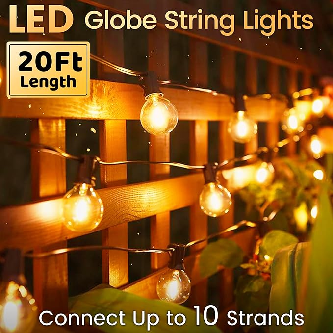 Outdoor String Lights 20FT - Image 7