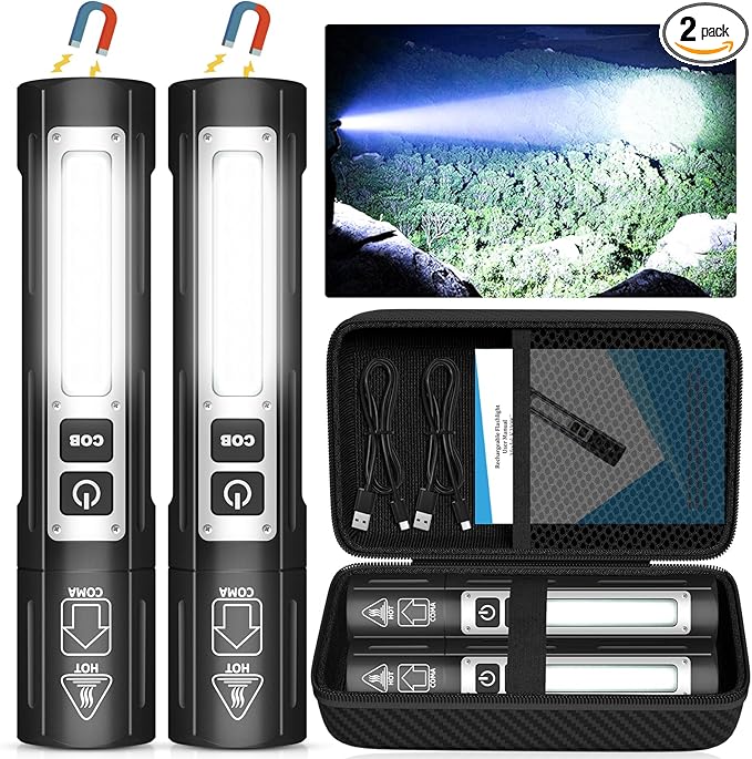 Rechargeable Flashlights High Lumens by Banral