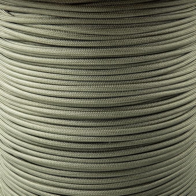Paracord Planet Solid Color 550lb Paracord – 7 Strand Type III Nylon Cord by ParacordPlanet