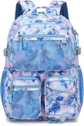 Lohol Multi-Pocket Backpack for School College Travel, Heavy Duty Big Bookbag by Lohol