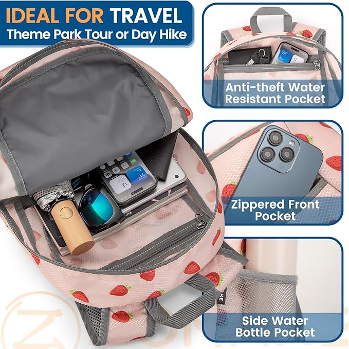 ZOMAKE Ultra Lightweight Packable Backpack 25L - Image 3