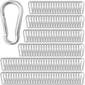200 Pack 2.36" Heavy Duty Snap Hook Carabiners by SEUNGCH