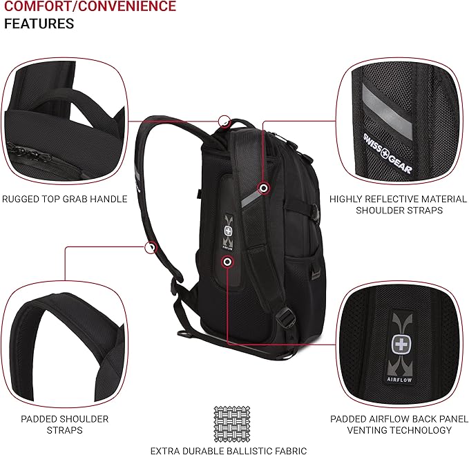 SwissGear 3598 Backpack Narrow Daypack - Image 2