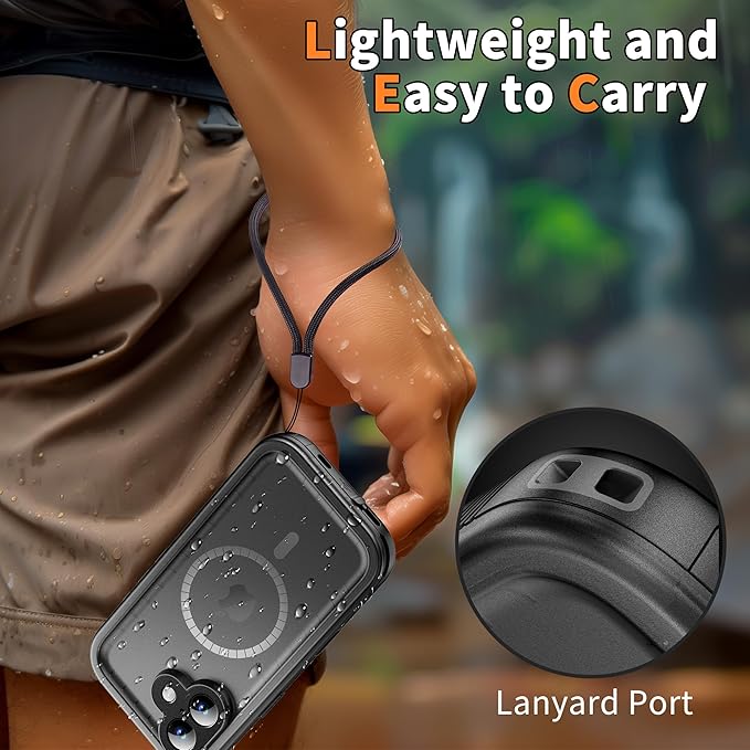 Cozycase for iPhone 17 Waterproof Case Full-Body Bumper Shockproof Dustproof - Image 8