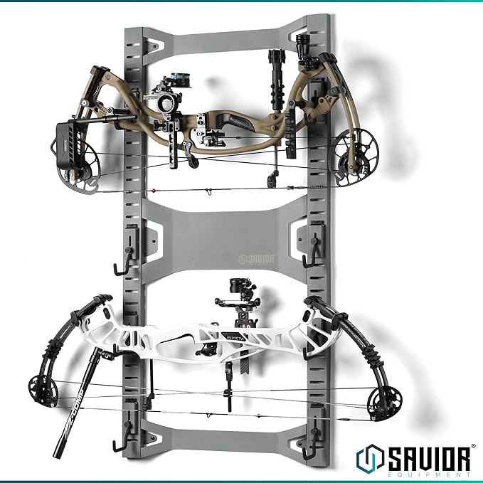 Savior Equipment Horizontal Steel Wall Mount Firearm Rifle Display Rack - Image 9