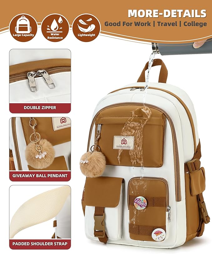 Hidds Laptop Backpacks 15.6 Inch School Bag Elementary Middle High College - Image 6