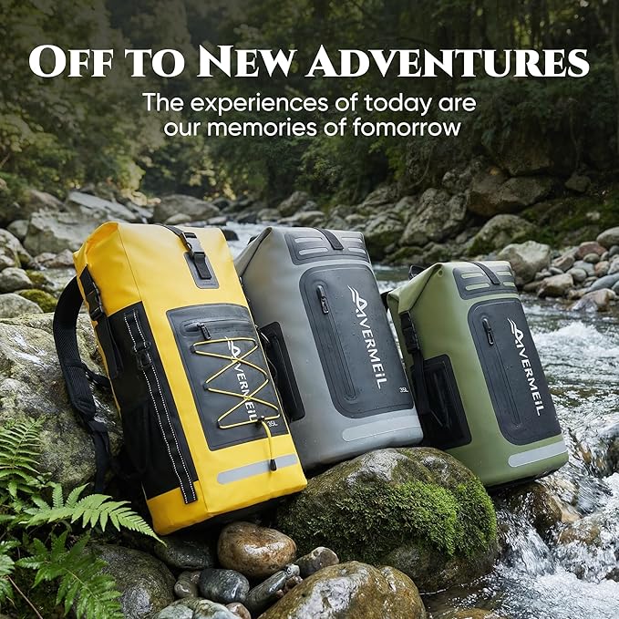 Waterproof Dry Bag with Waterproof Phone Case Grey - Image 4