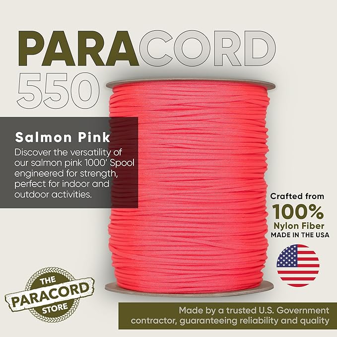 The Paracord Store | Type III 550 Paracord - 1000 FT Spool - Image 2