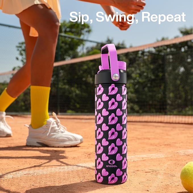 ENCOOL Valentine's Day Insulated Water Bottle - Image 5