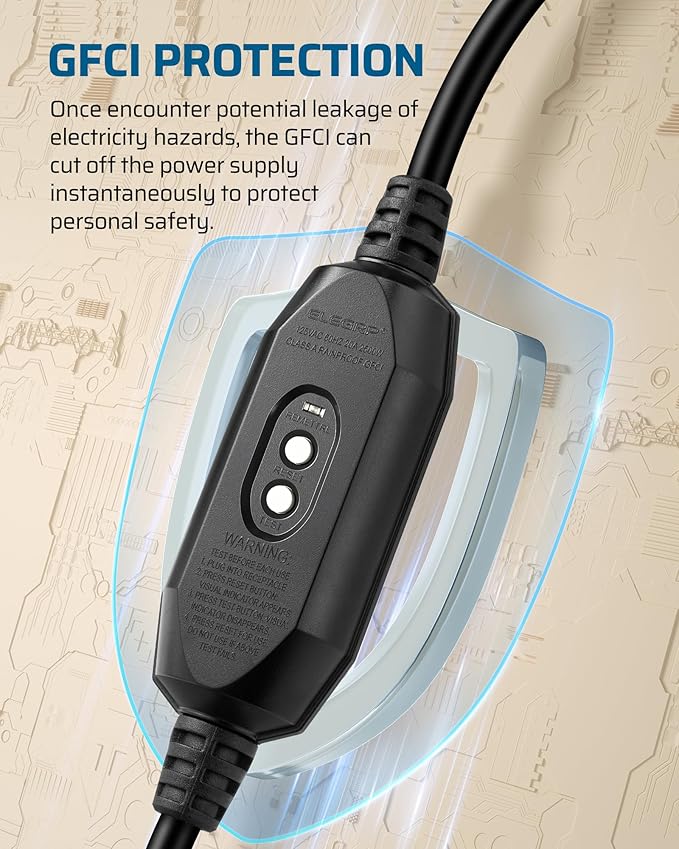 DEWENWILS 3 FT Automatic GFCI Extension Cord Outdoor, 12/3 Gauge Extension Cord - Image 3