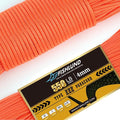 Paracord 550 lb, 7 Strand Paracord Rope 50ft 4mm, Nylon Parachute Cord by FISHLUND