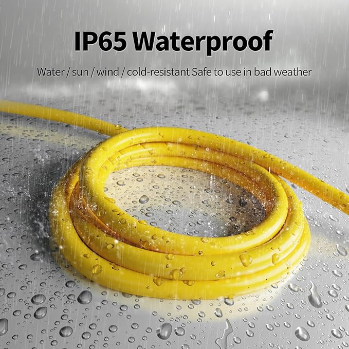 POWGRN 100 Ft 10AWG Outdoor Extension Cord Waterproof Heavy Duty, 3 Prong - Image 4