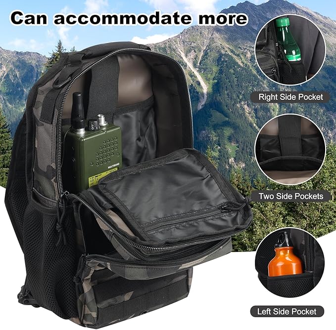 Rover Sling Pack Tactical Shoulder Sling Bag Backpack - Image 4