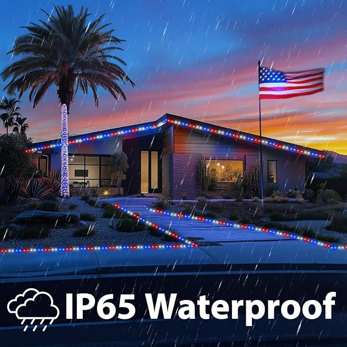100ft LED Rope Lights Outdoor, 720 LED Connectable & Flexible Tube Lights - Image 7