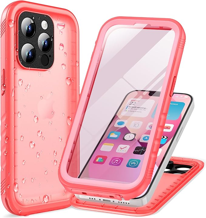 Cozycase for iPhone 15 Pro Max Waterproof Shockproof Dustproof Case by Cozycase