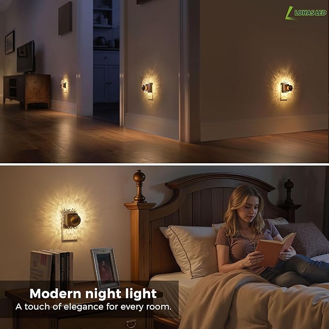 L LOHAS LED Shell Night Light, Night Lights Plug into Wall, Dimmable - Image 4