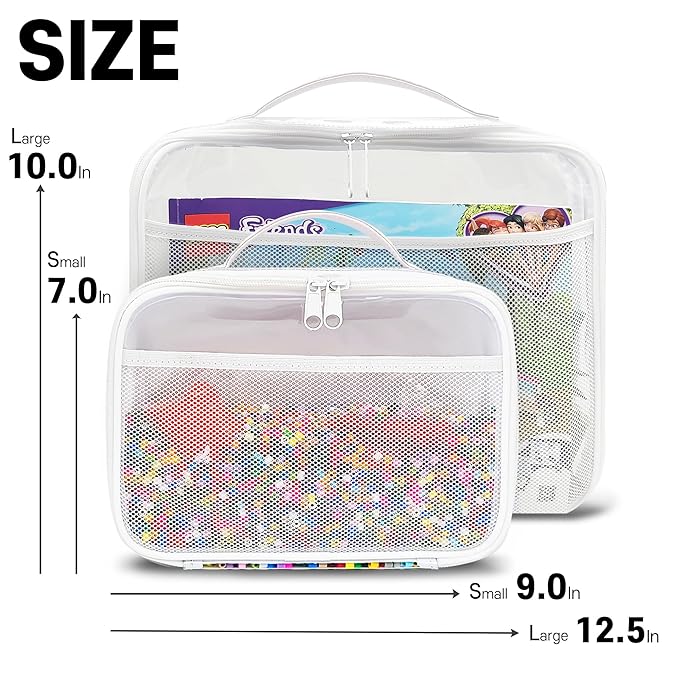 holay 4 Packs PVC Toy Storage Organizer - Image 3