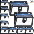Solar Motion Sensor Outdoor Lights, Super Bright Solar Lights Outdoor Waterproof by Claoner