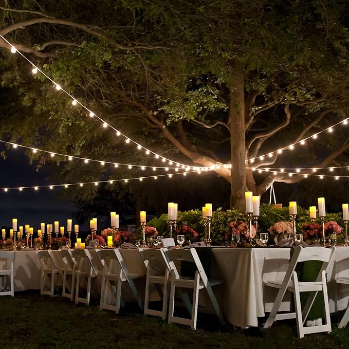 Banord White Outdoor String Lights, Commercial Grade Patio Lights - Image 6