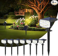 Solar Lights Outdoor Waterproof IP65, Auto On/Off, 2700K 2 Lighting Modes by JEJOT