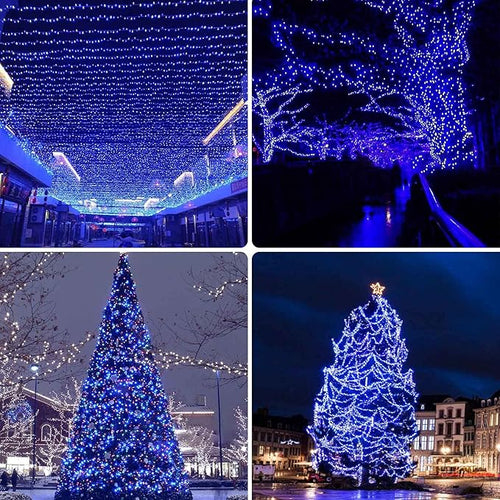 2 Pack 480 LED Solar Chrismas Lights Outdoor, 170 FT Super Long Solar String - Image 2